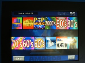 Jukebox selection screen 300x224 Jukebox Hire Central Coast Selection Screen