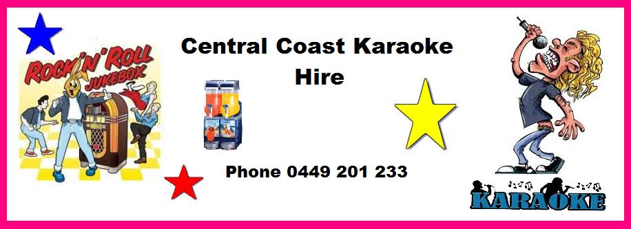 Footer Central Coast Jukebox hire Karaoke Hire Central Coast